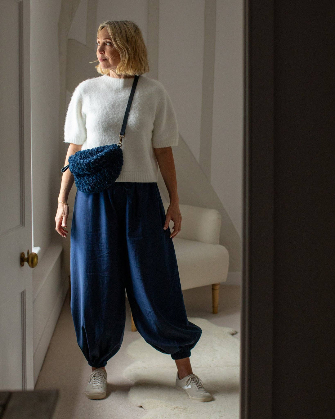 Tiffany Trouser | Navy