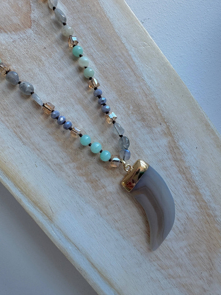 Kora Natural Stone Necklace