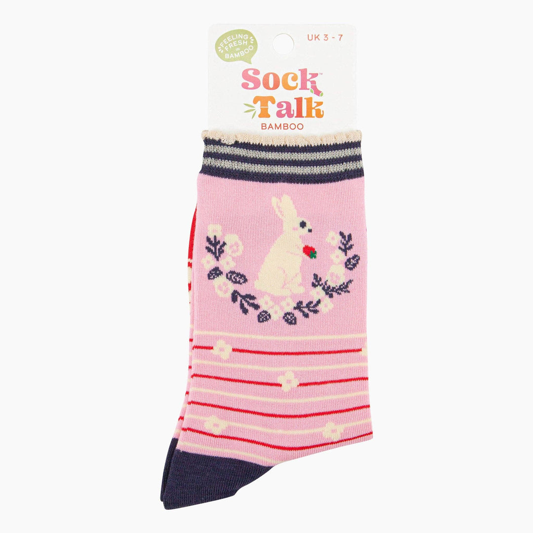 Pink Bunny Wreath Women&
