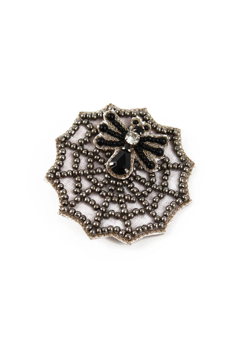 Spider Web Brooch