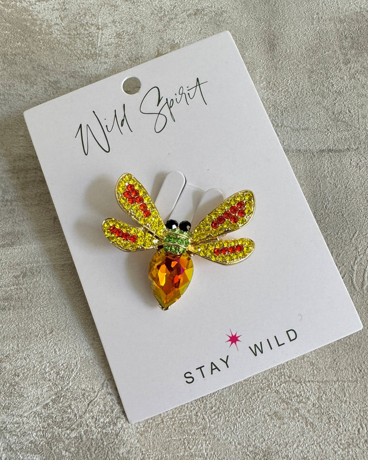 Bright Bee Brooch