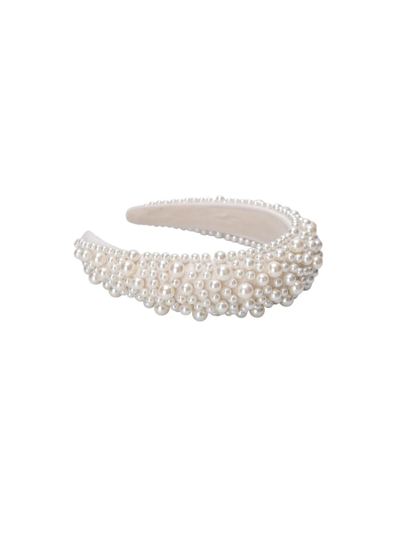 Gem Pearl Embellished Headband