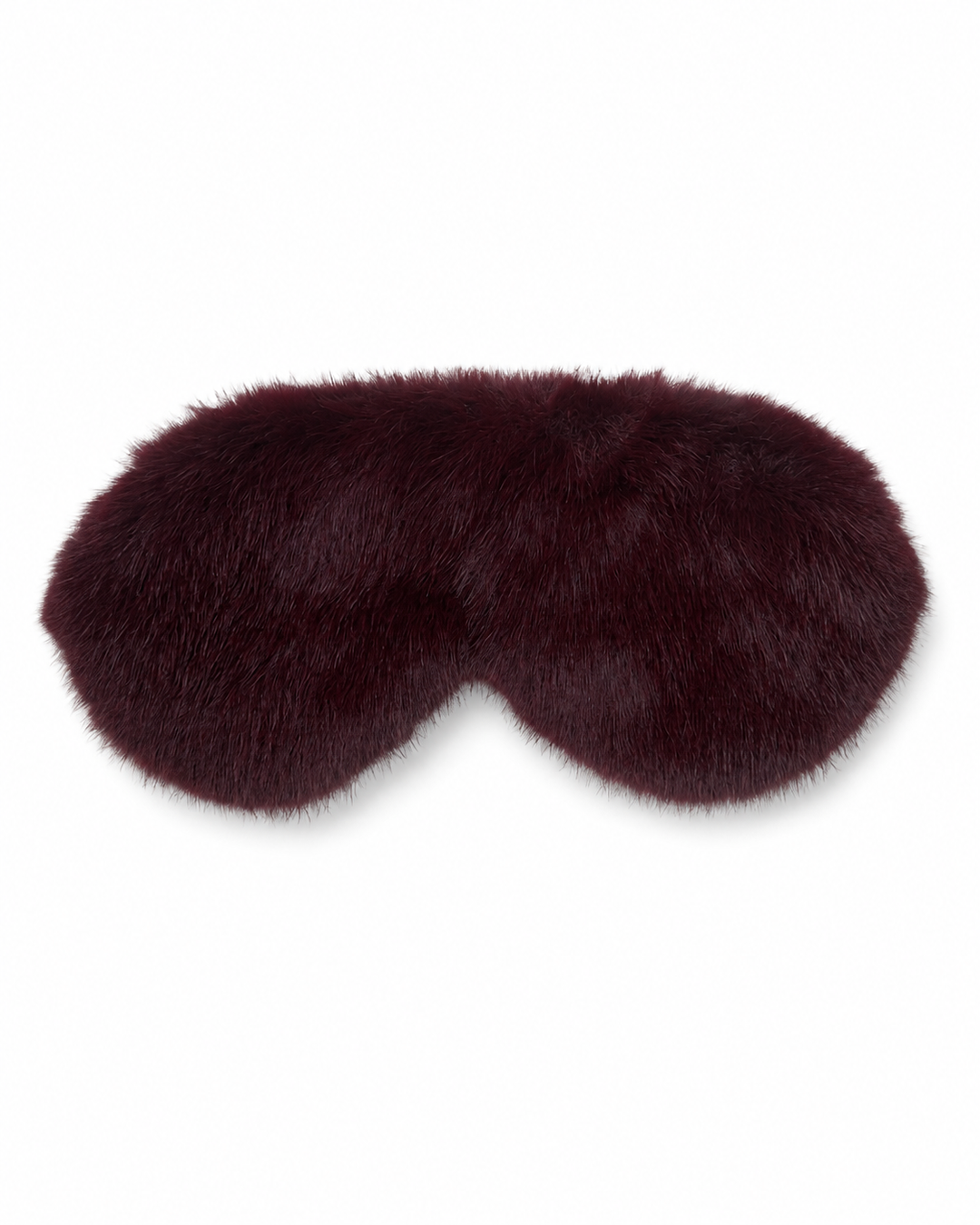 Joe Eye Mask | Faux Fur | Merlot