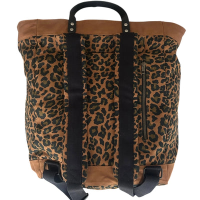 Clovelly Backpack Tote Bag in Leopard