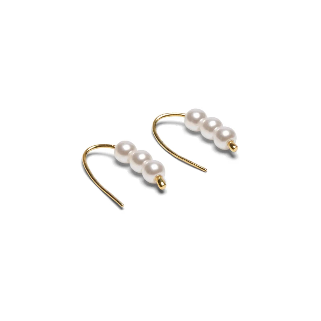 Keswick Pearl Pull Through Earrings