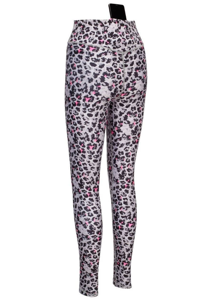 Pink Panther Leopard Print Eco Friendly Yoga Pants