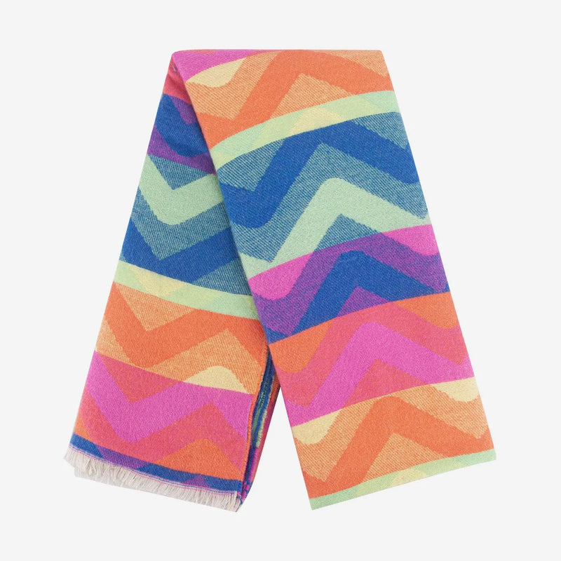 Bowie Heavyweight Zag Multi Scarf