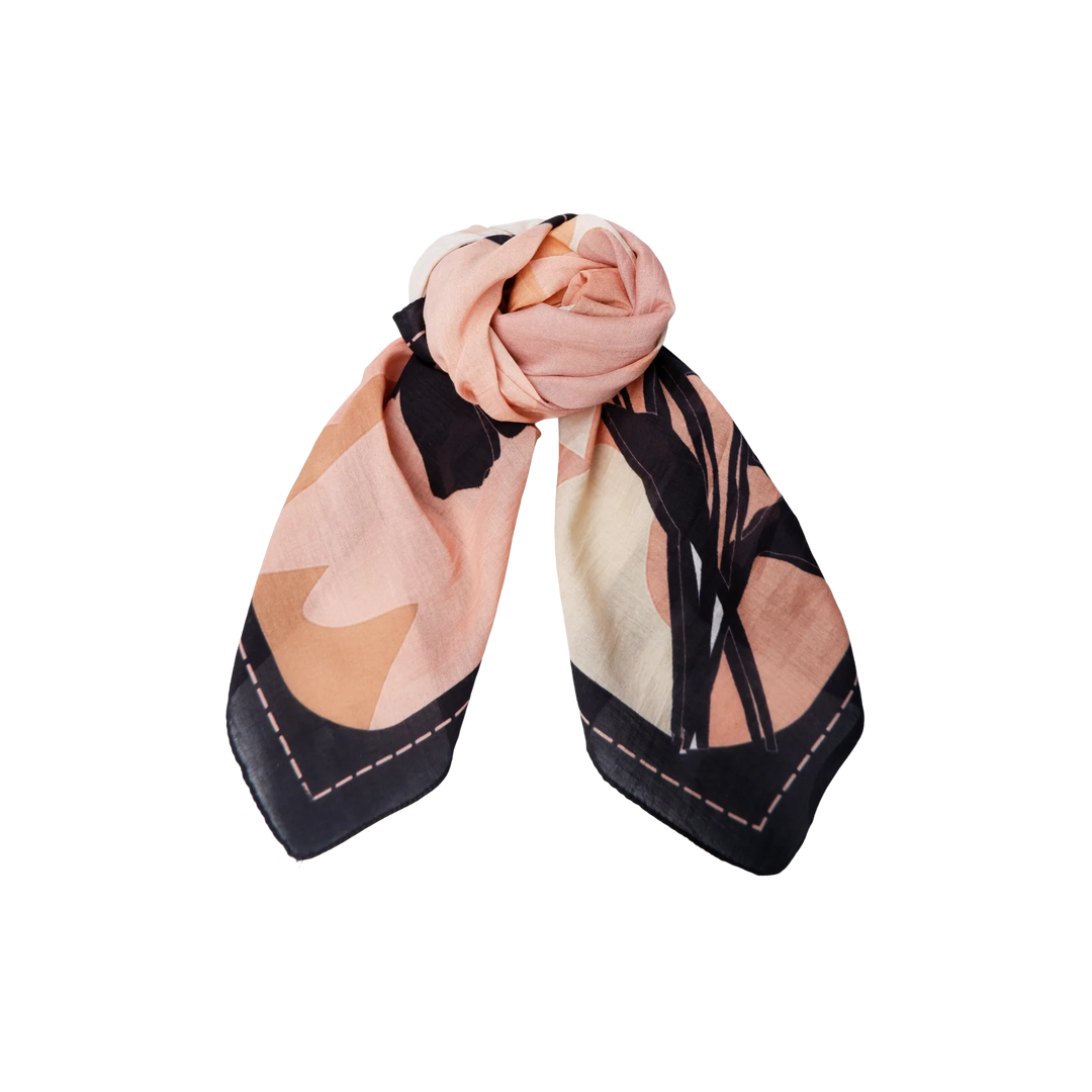 Jenna Mini Scarf Peach