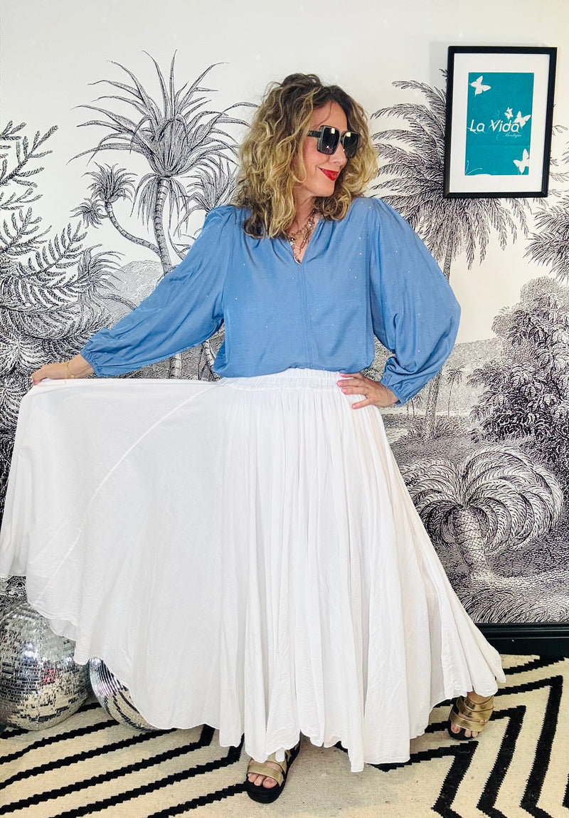 Soléne Full Volume Maxi Skirt