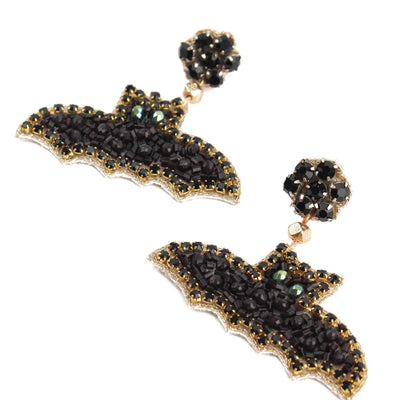 Flying Bat Earrings
