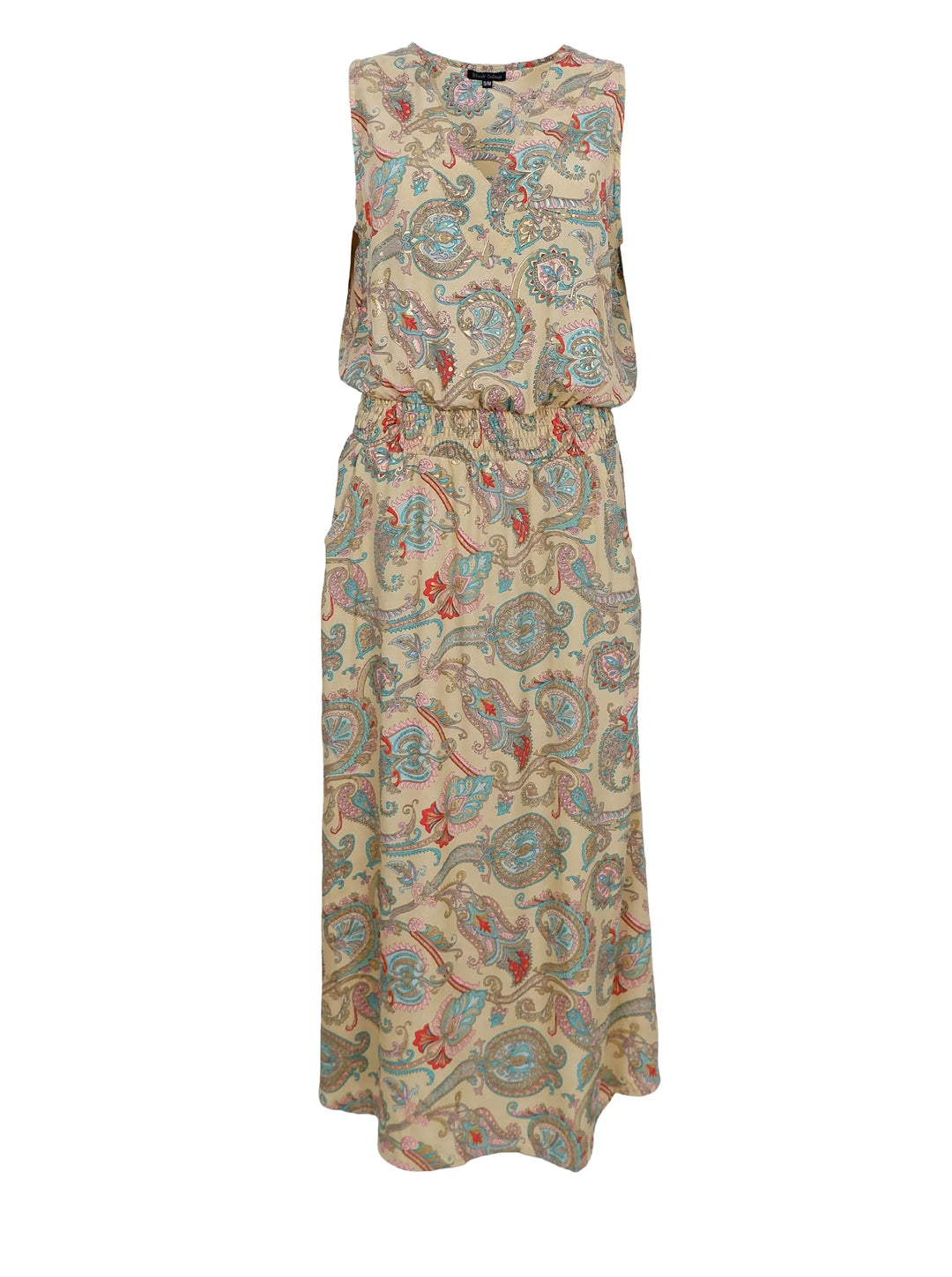 Luna Sleeveless Dress in Safari Passion