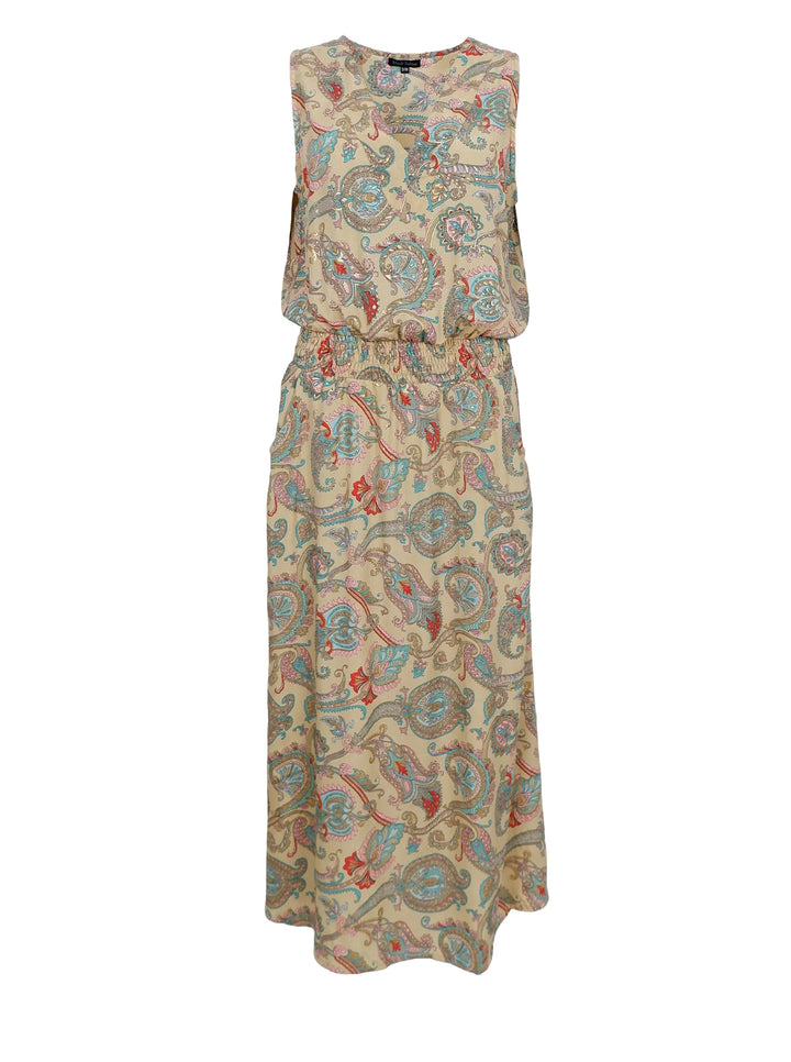 Luna Sleeveless Dress in Safari Passion