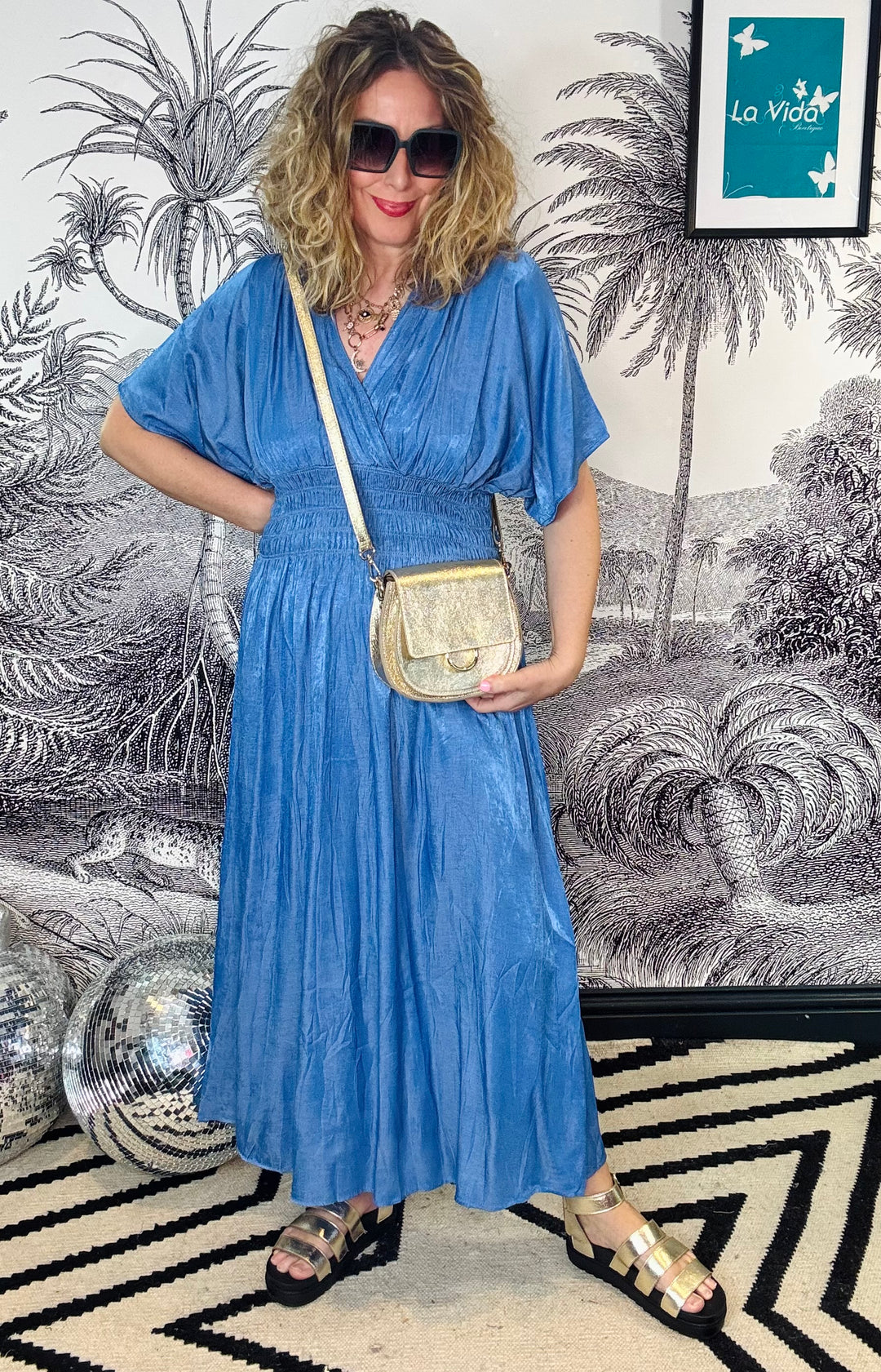 Olivia Leather Crossbody Saddle Bag