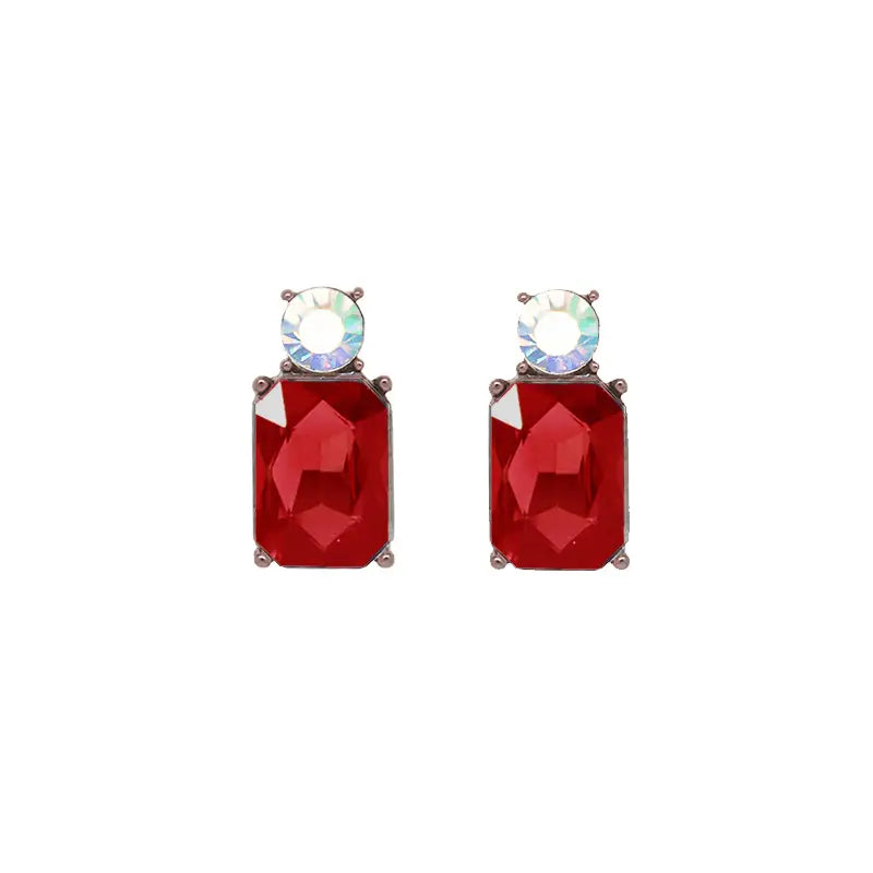 Mini Gem Stud Earrings