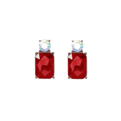 Mini Gem Stud Earrings