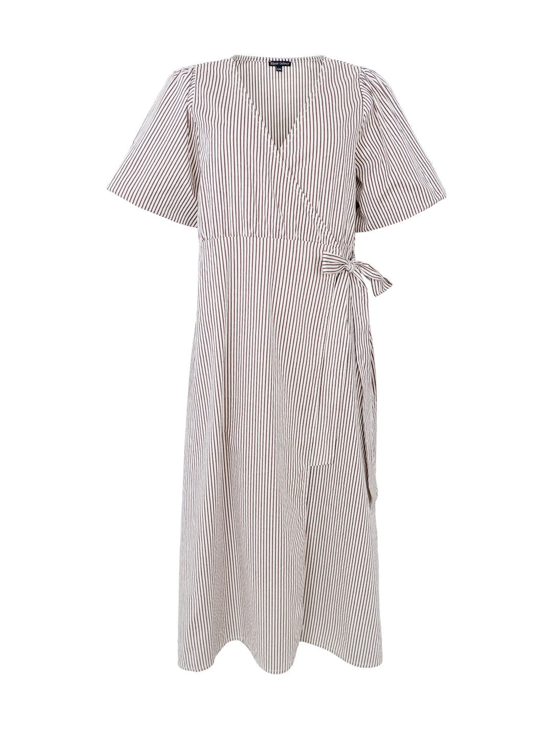 Ally wrap dress in Cream