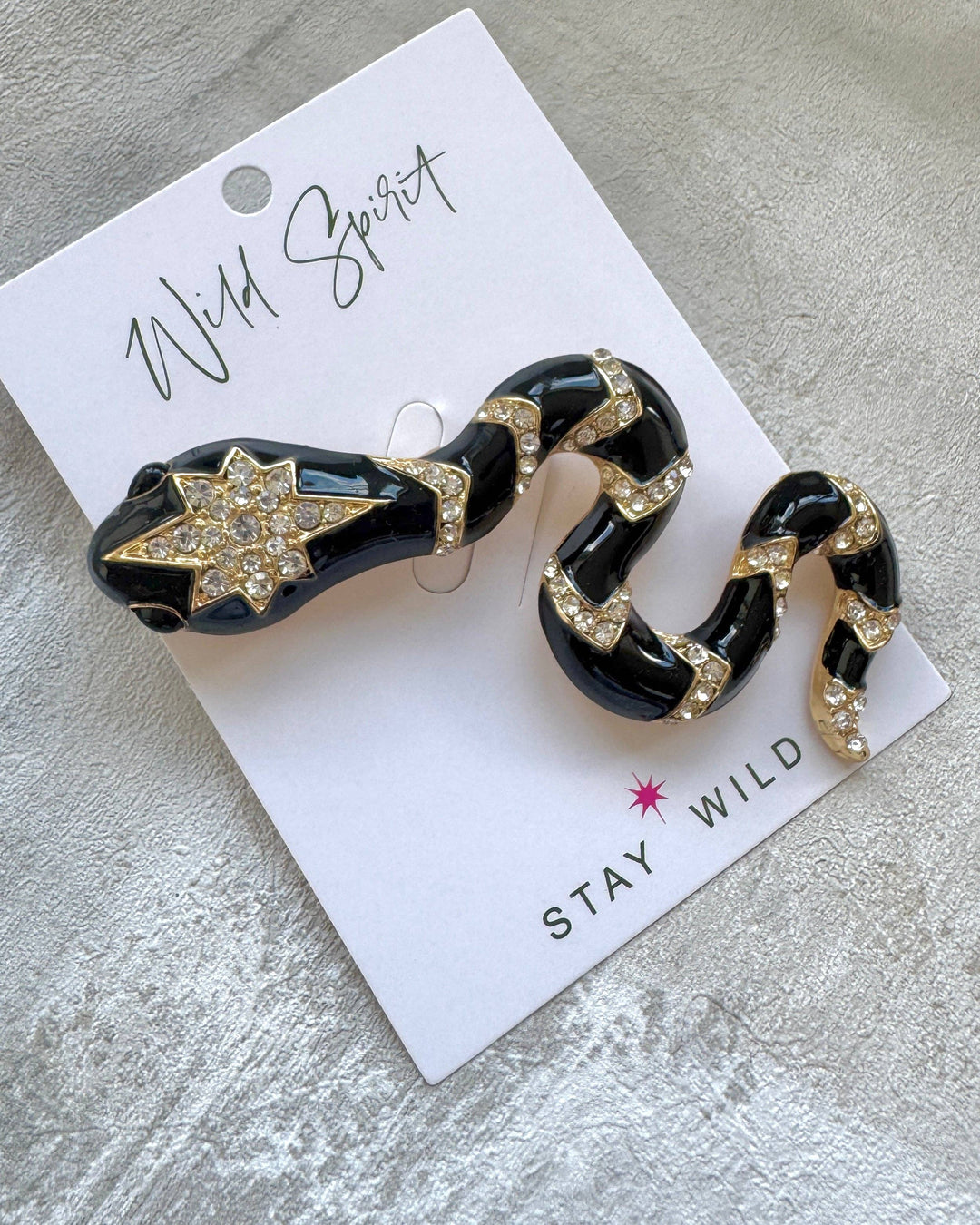 The Celestial Snake Brooch