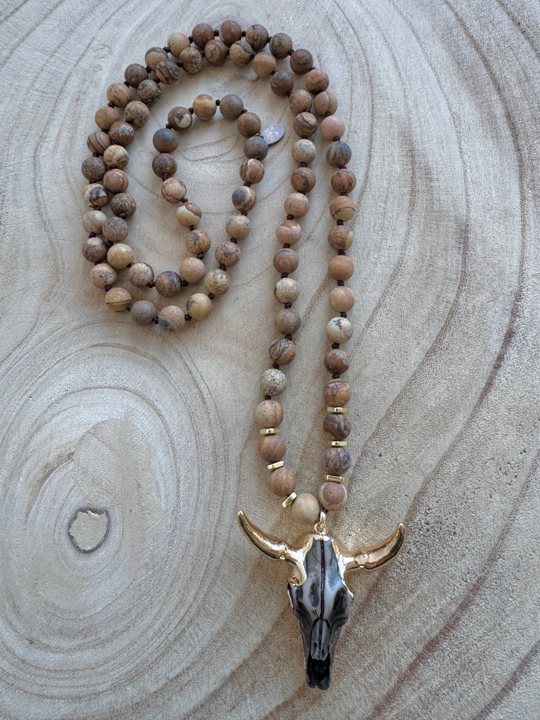 The Brown Wildhorn Necklace