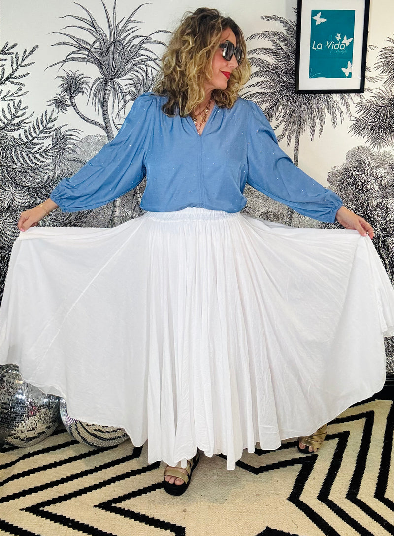 Soléne Full Volume Maxi Skirt