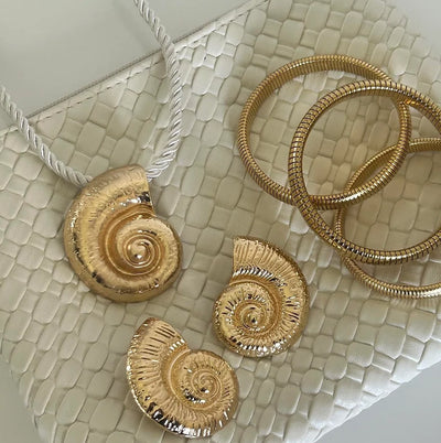 Seychelles Nautilus Statement Earrings