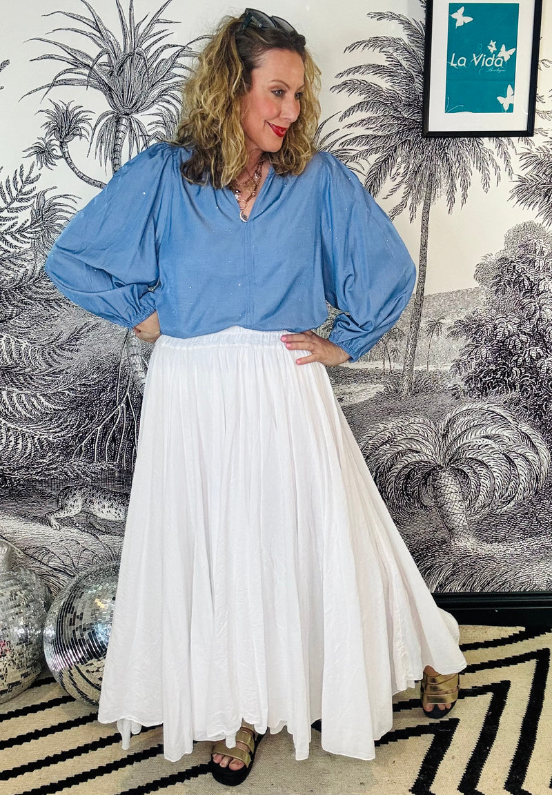 Soléne Full Volume Maxi Skirt