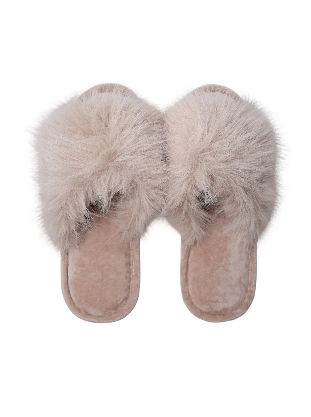 Kinna slippers in Cream
