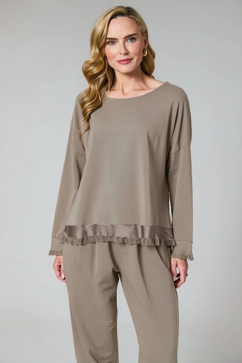 Briana Button Back Top