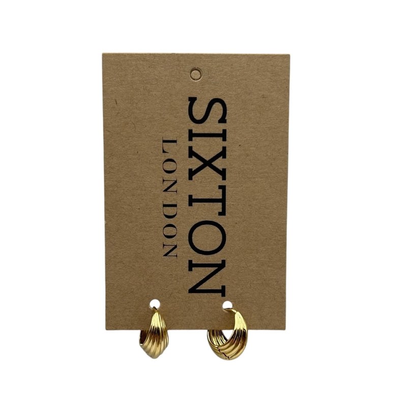 60s Style Mini Hoop Earrings