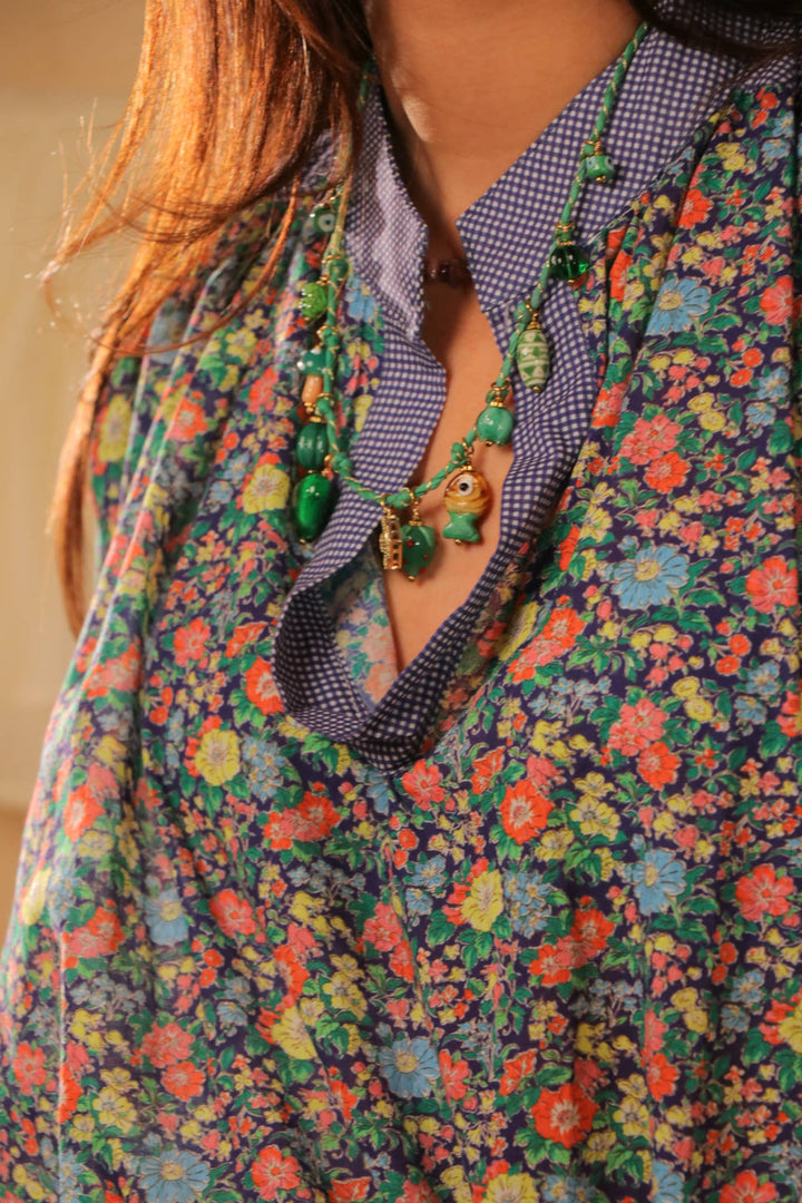 Silk Necklace: 8