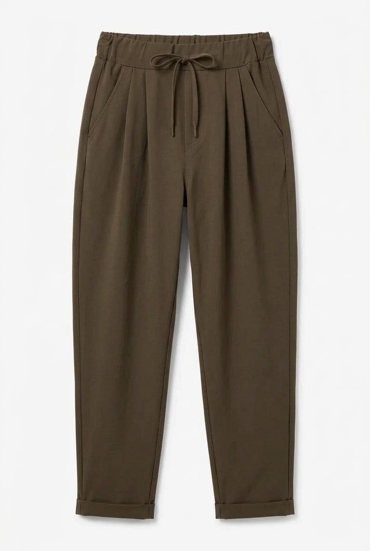 Barrel Leg Joggers Autumn Colours