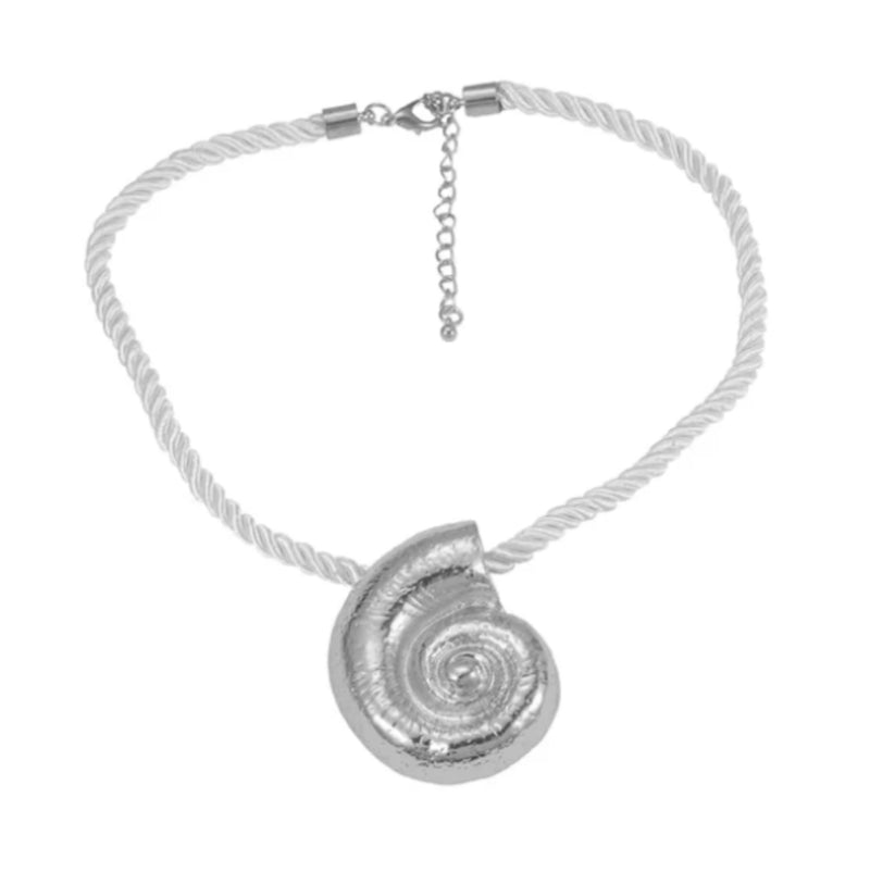 Seychelles Nautilus Statement Rope Necklace