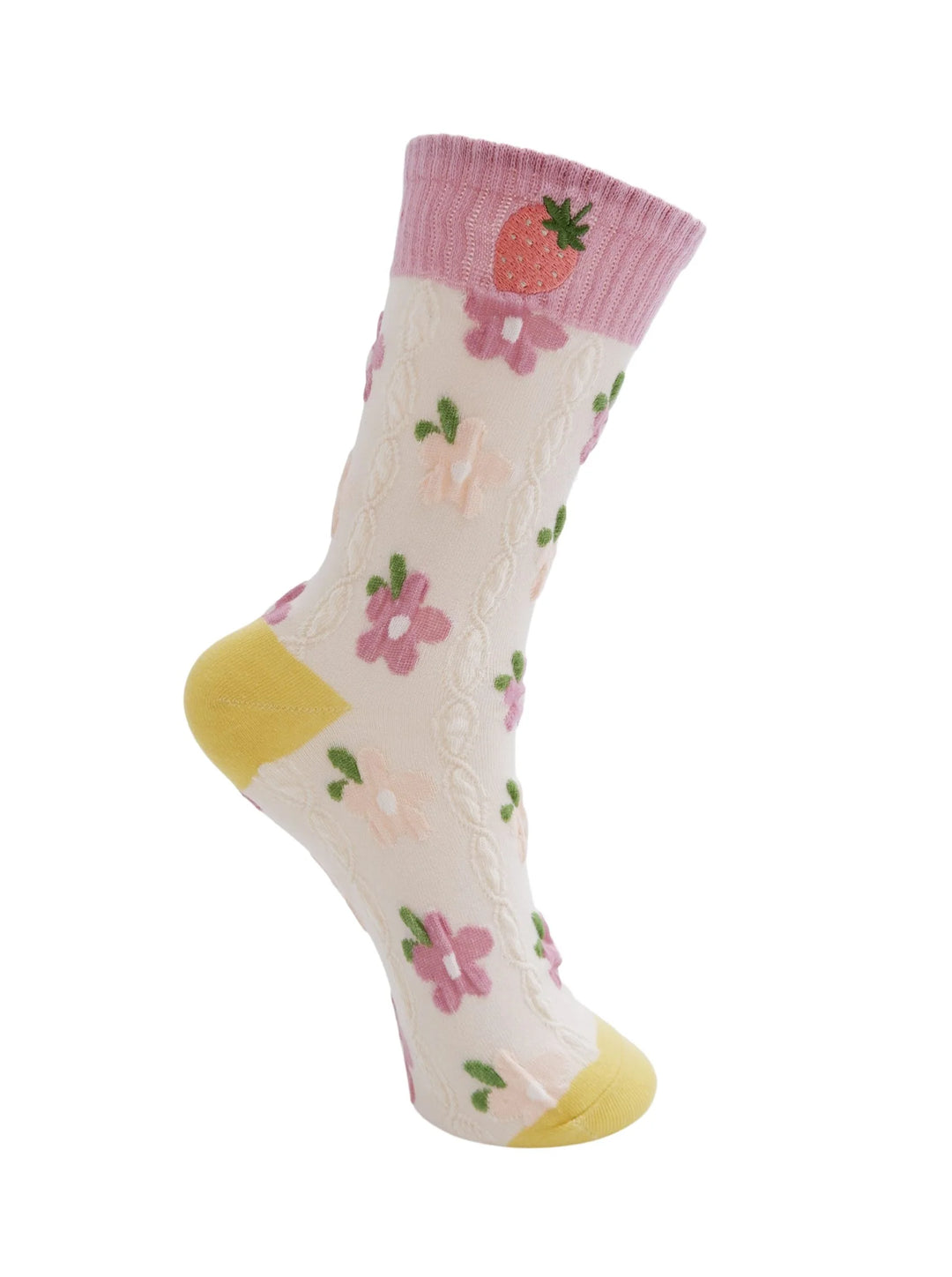 Mae Socks In Rose Gold