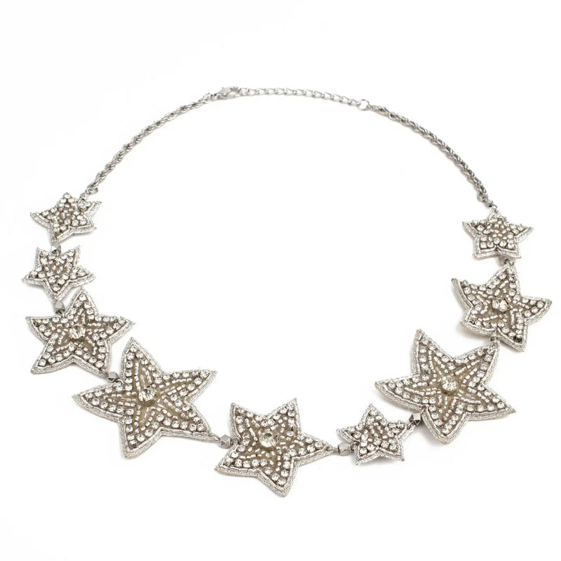 Silver Star Necklace