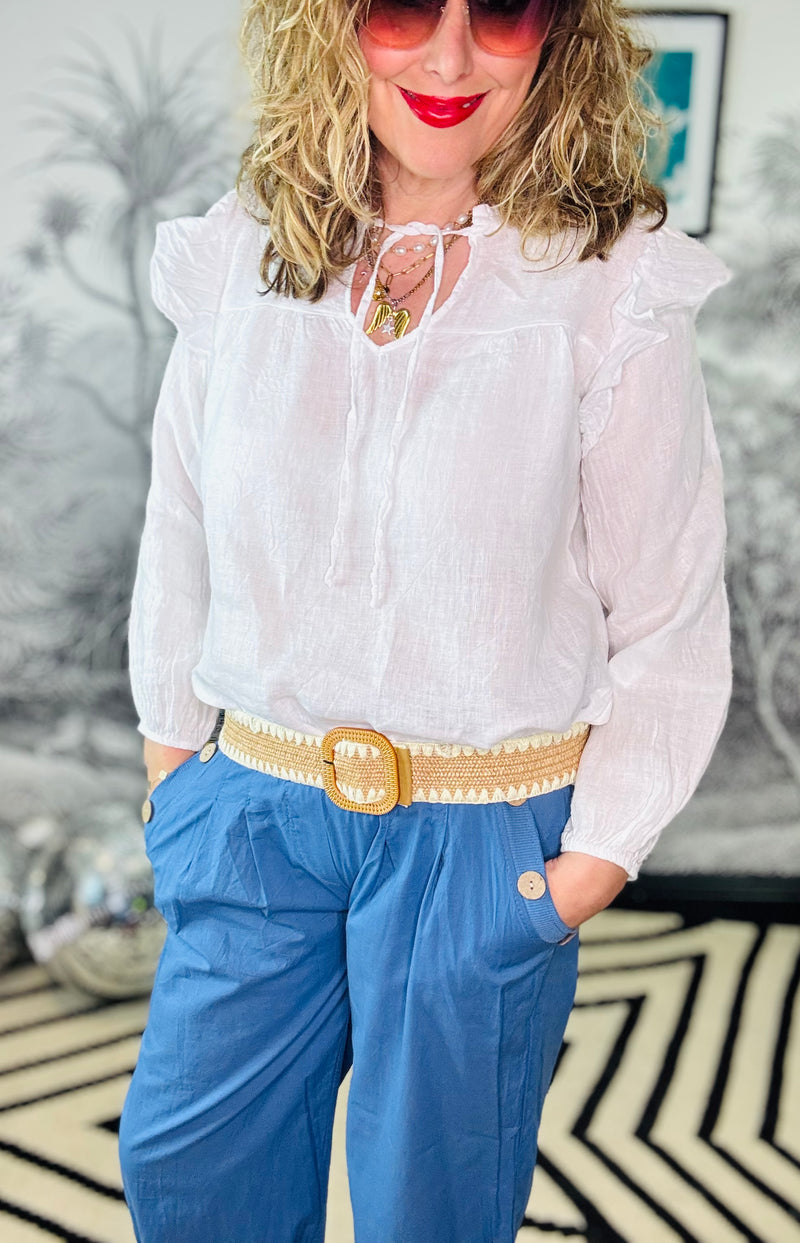 Tassy Elastic Waist Belt