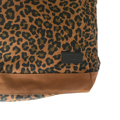 Clovelly Backpack Tote Bag in Leopard