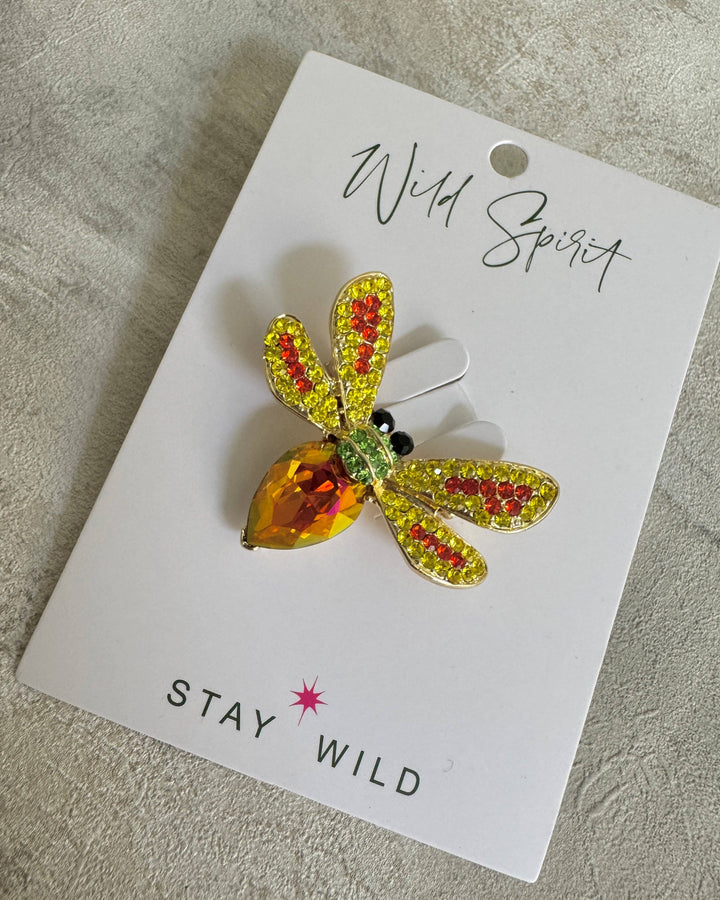Bright Bee Brooch