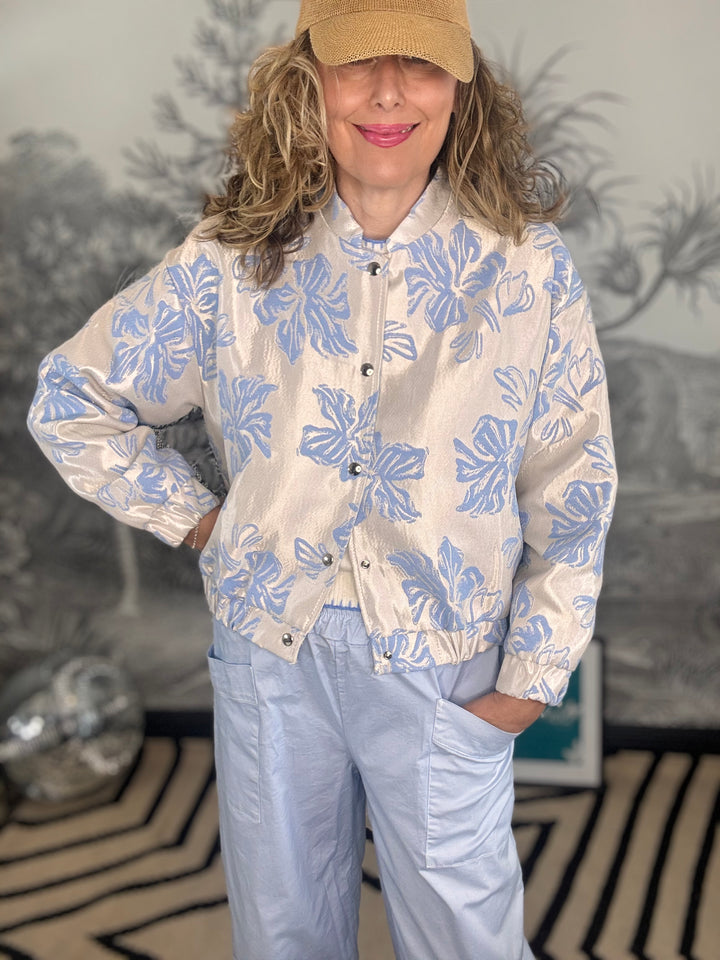 Jackline Bomber Jacket in Blue