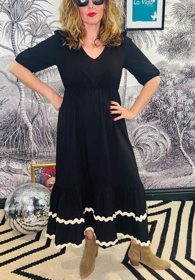 Bianca Puff Sleeve Maxi Dress