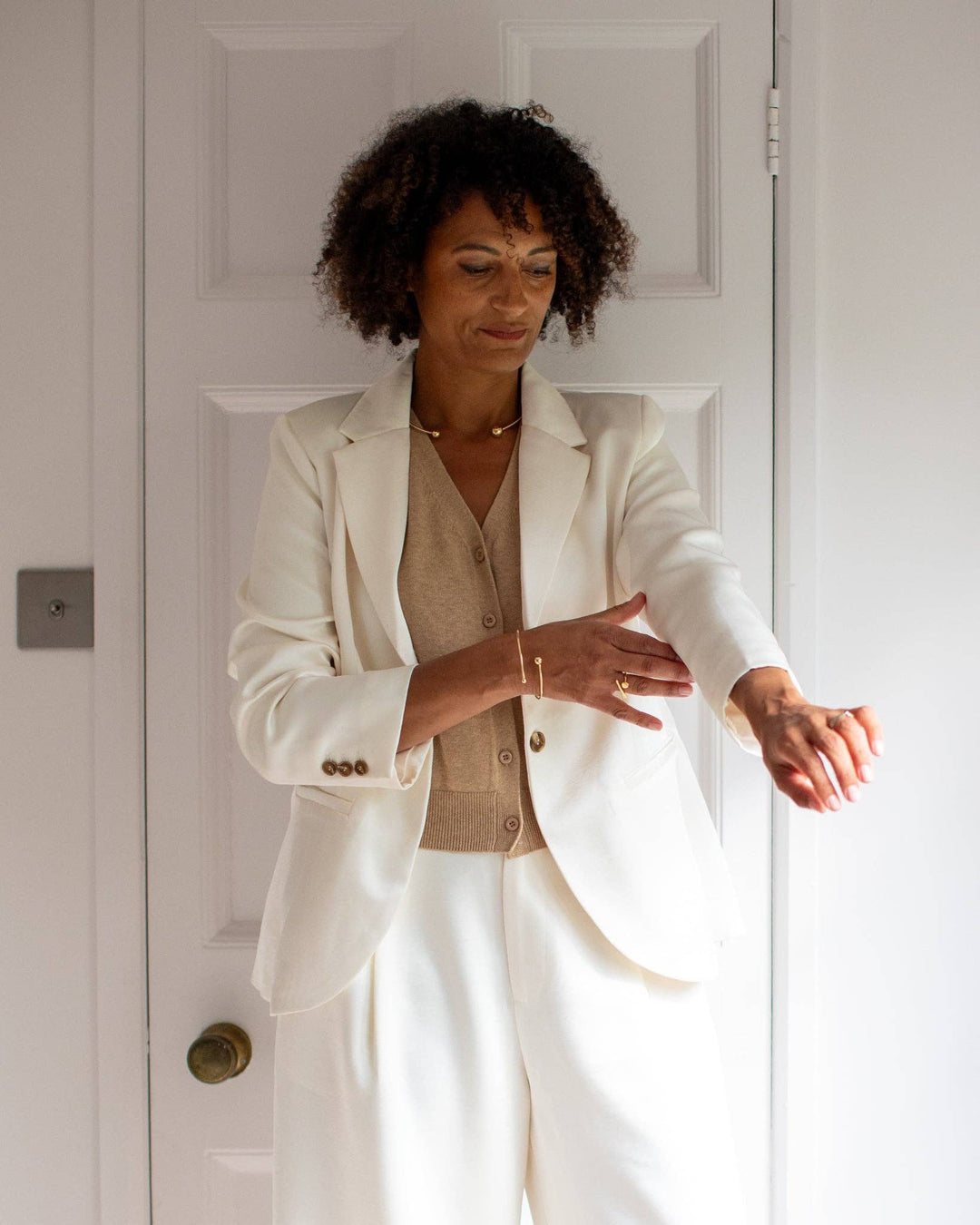 Lou Blazer | Ivory
