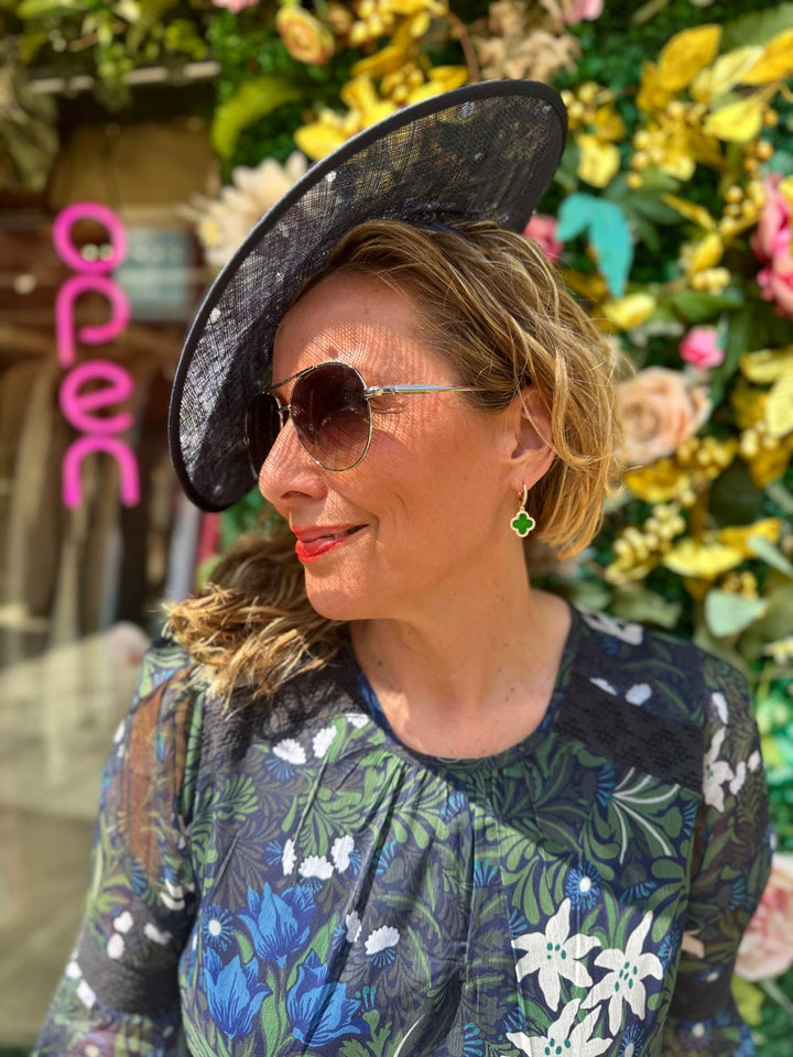 Pearl Embellished Wave Fascinator