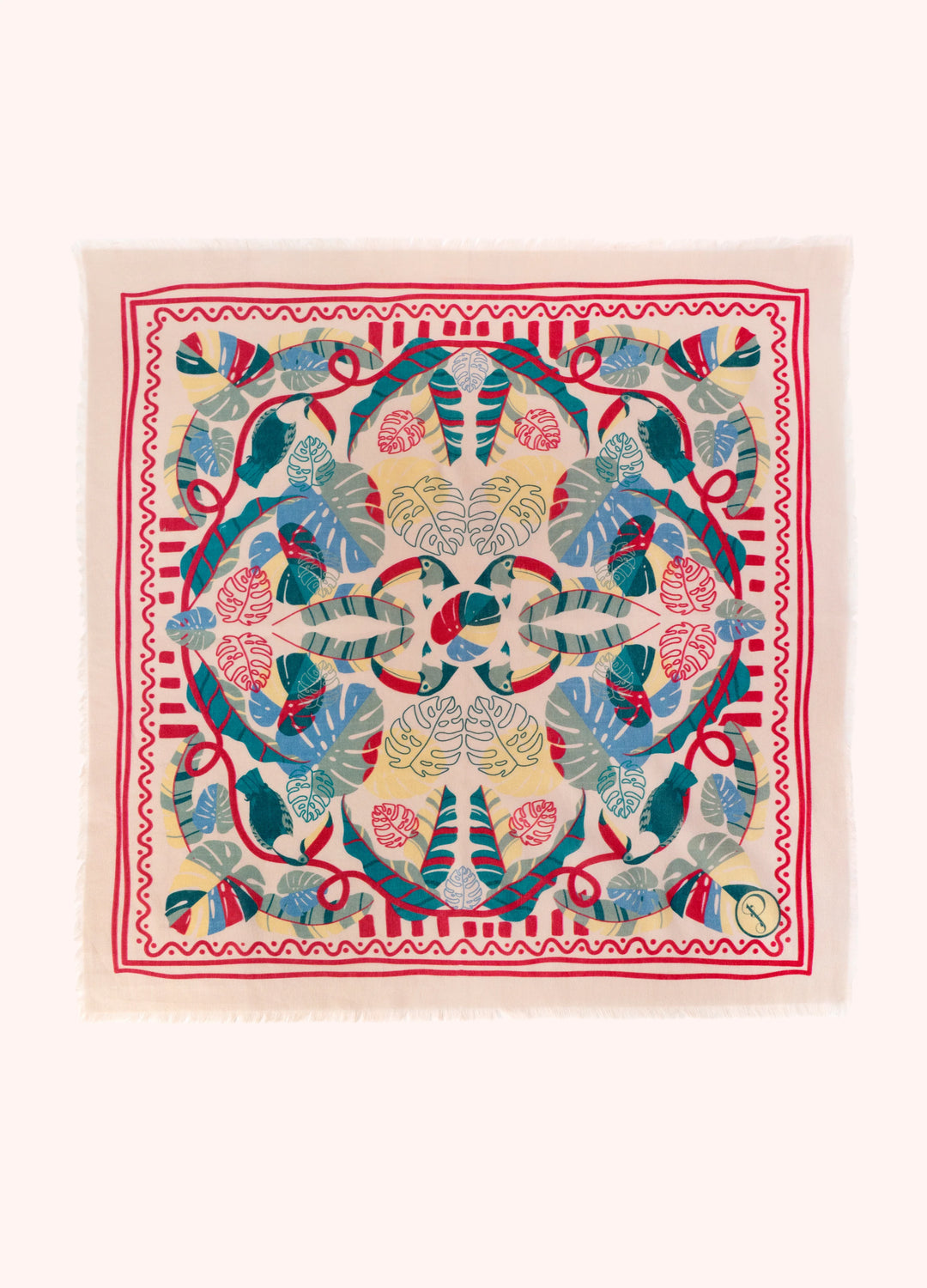 Tropical Toucan Cotton Bandana