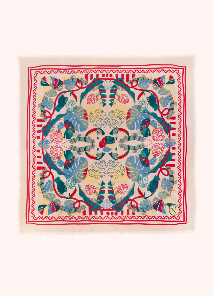 Tropical Toucan Cotton Bandana
