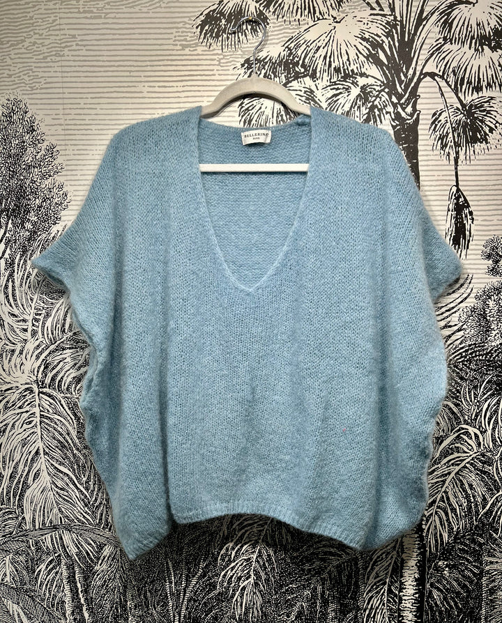 Dale Oversized Mohair Mix Vest Top