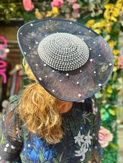 Pearl Embellished Wave Fascinator