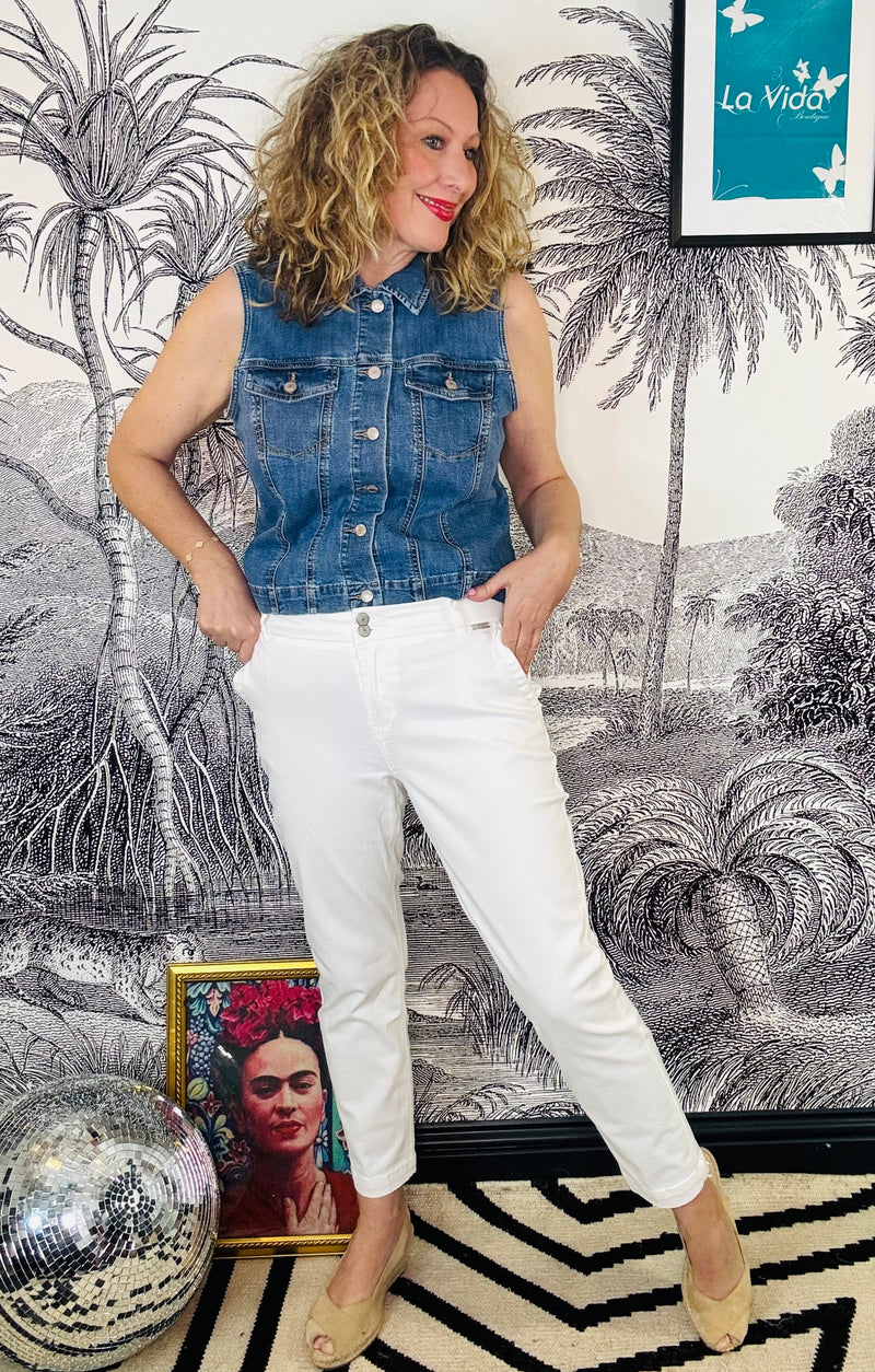Diana Tapered Leg High Rise Jeans