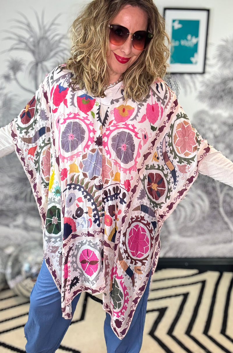 Susani Pink Throwover