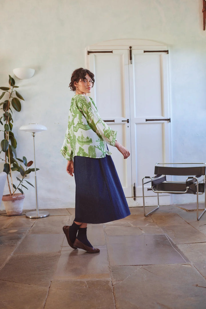Giant Willow Green Kimono