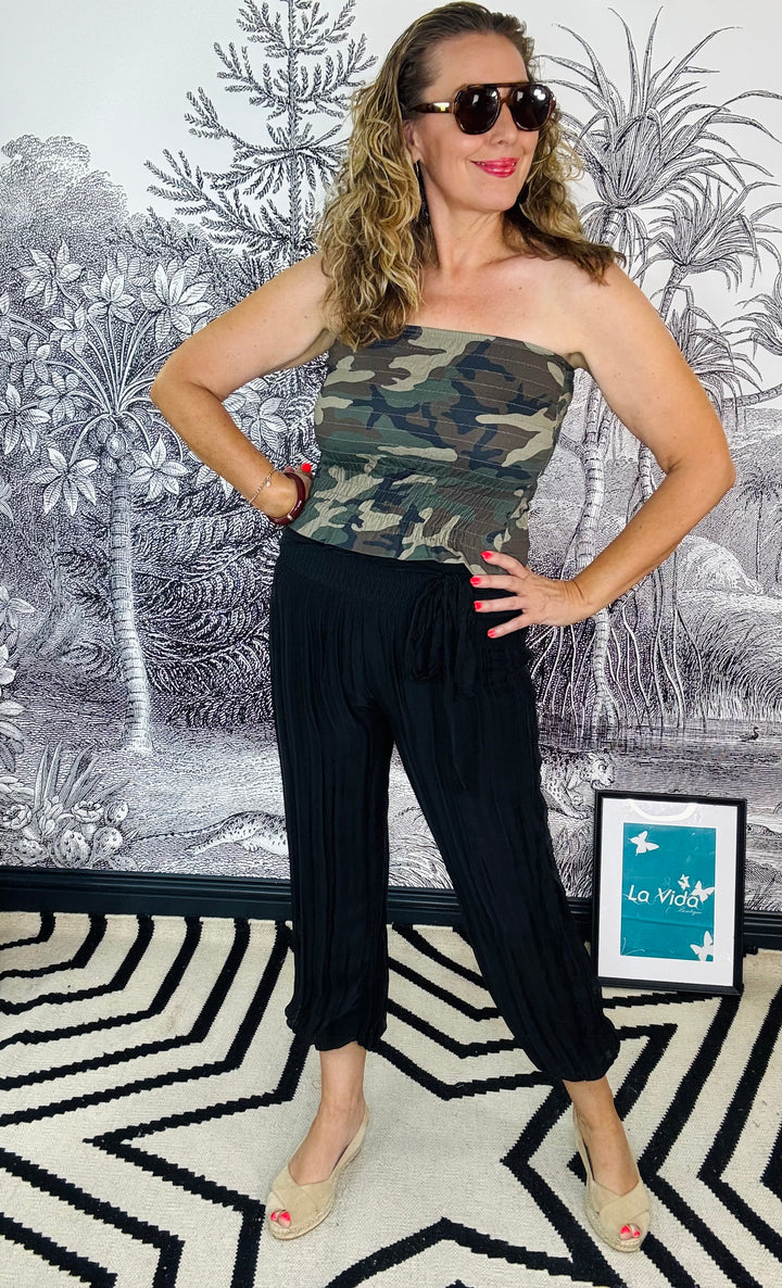 Candy Camo Boob Tube