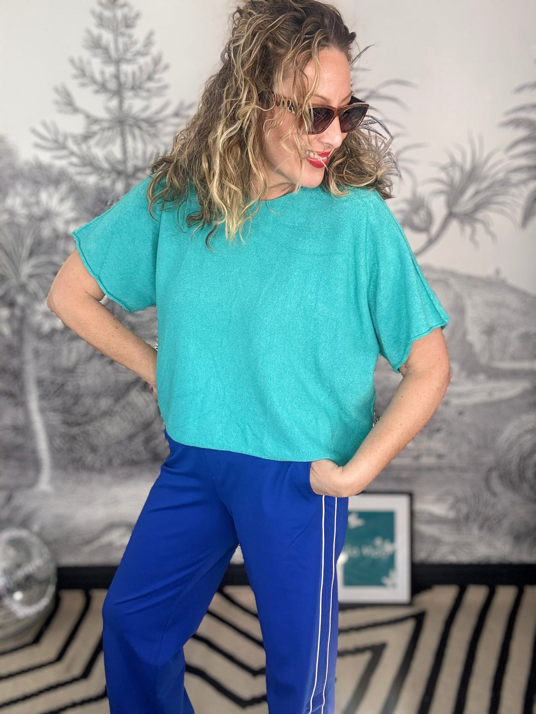 Carol Cropped Boxy Layering Jumper