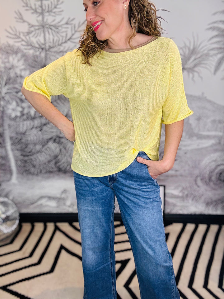 Billie  Boxy Fine Knit Layering Jumper